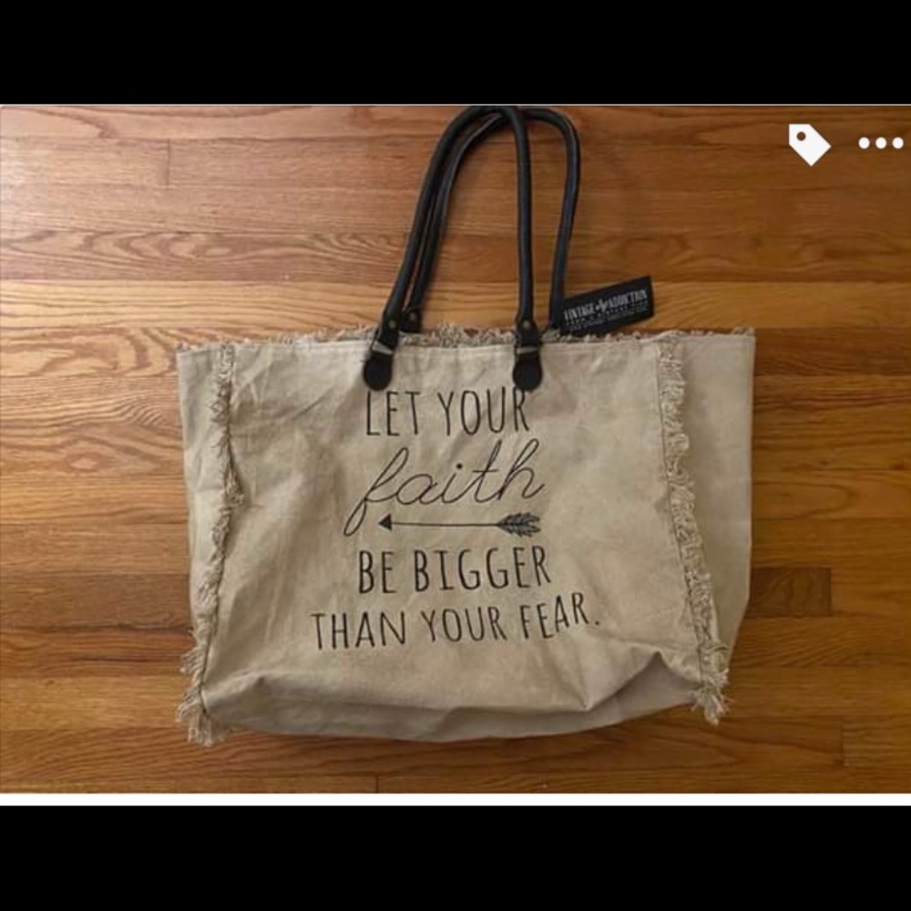 Vintage Addict Market Tote